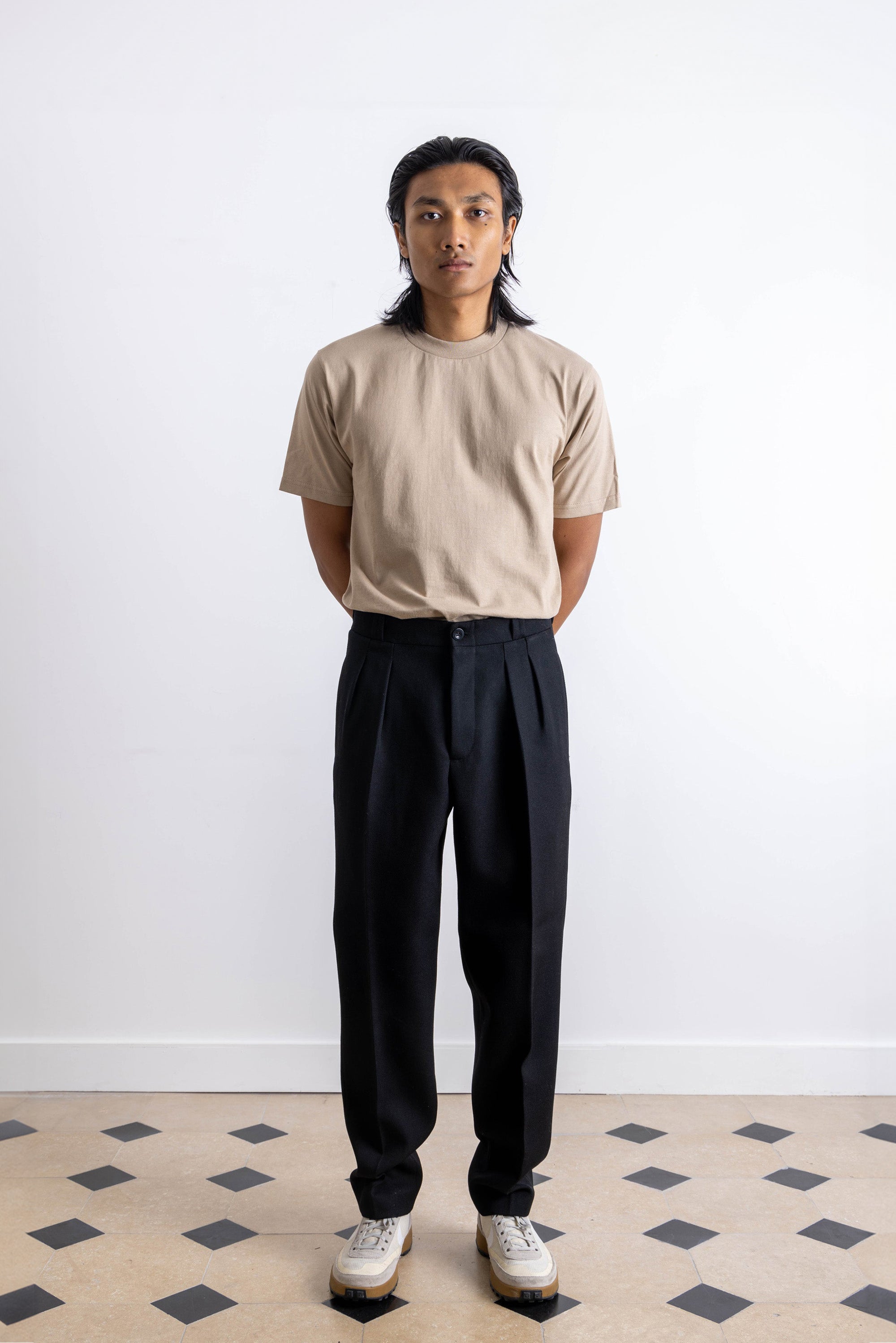 French Military Pants - Wool - Black