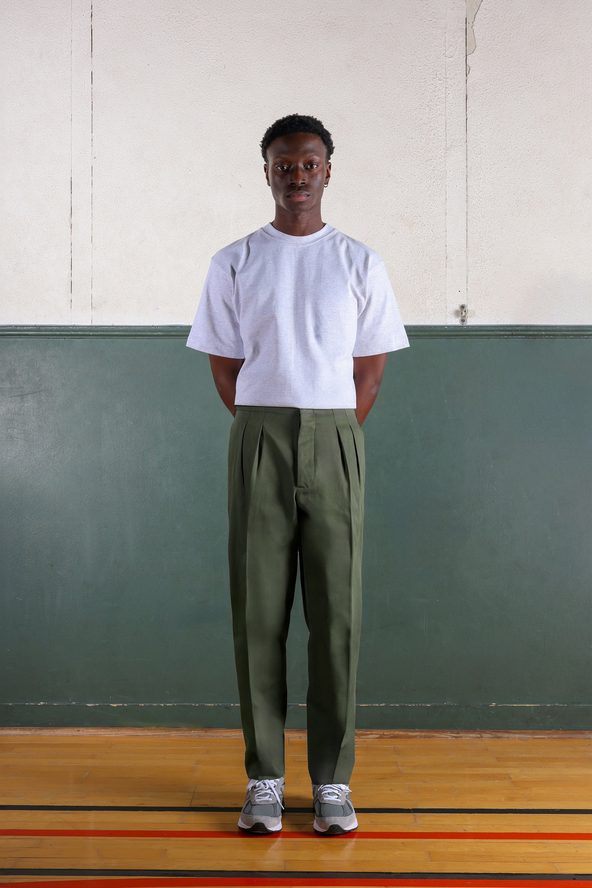 French Military Pants - Olive - Cotton