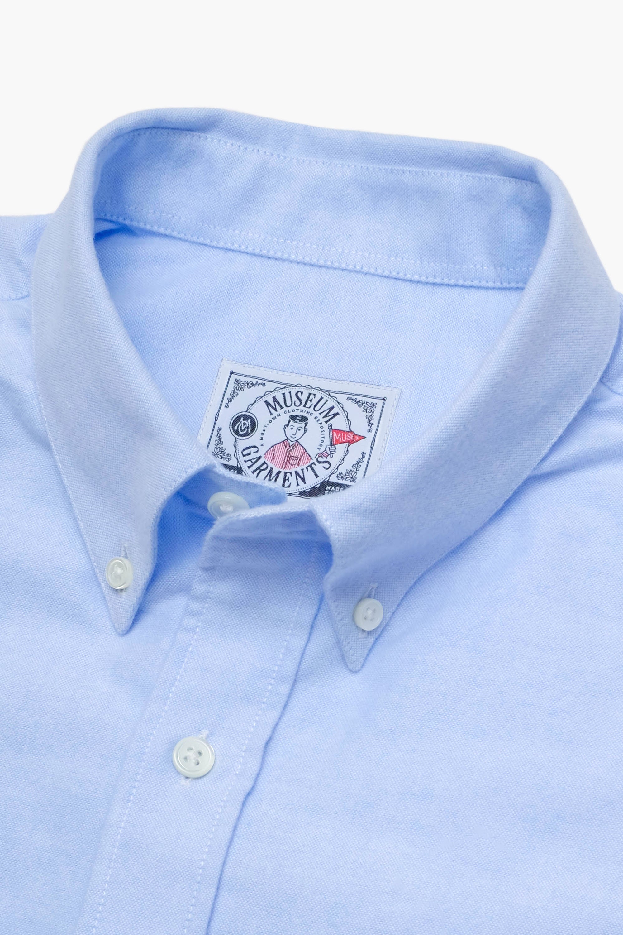 Button-Down Shirt - Brushed Oxford - Sky Blue