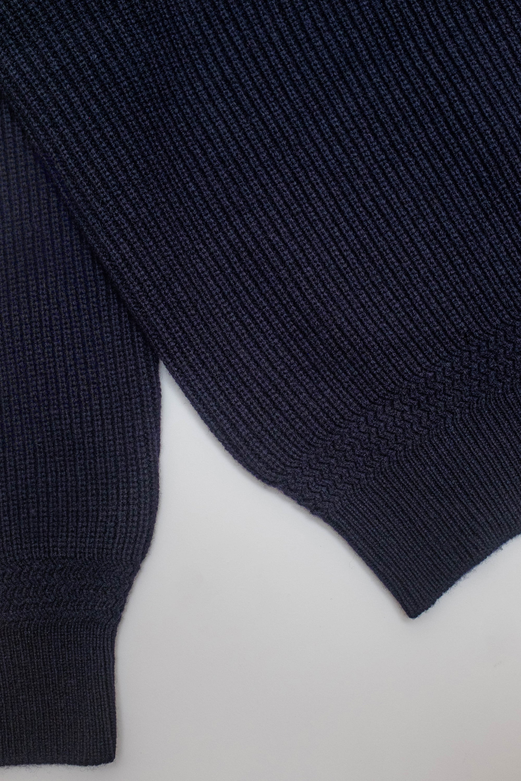 Lambswool Deck Sweater - Navy