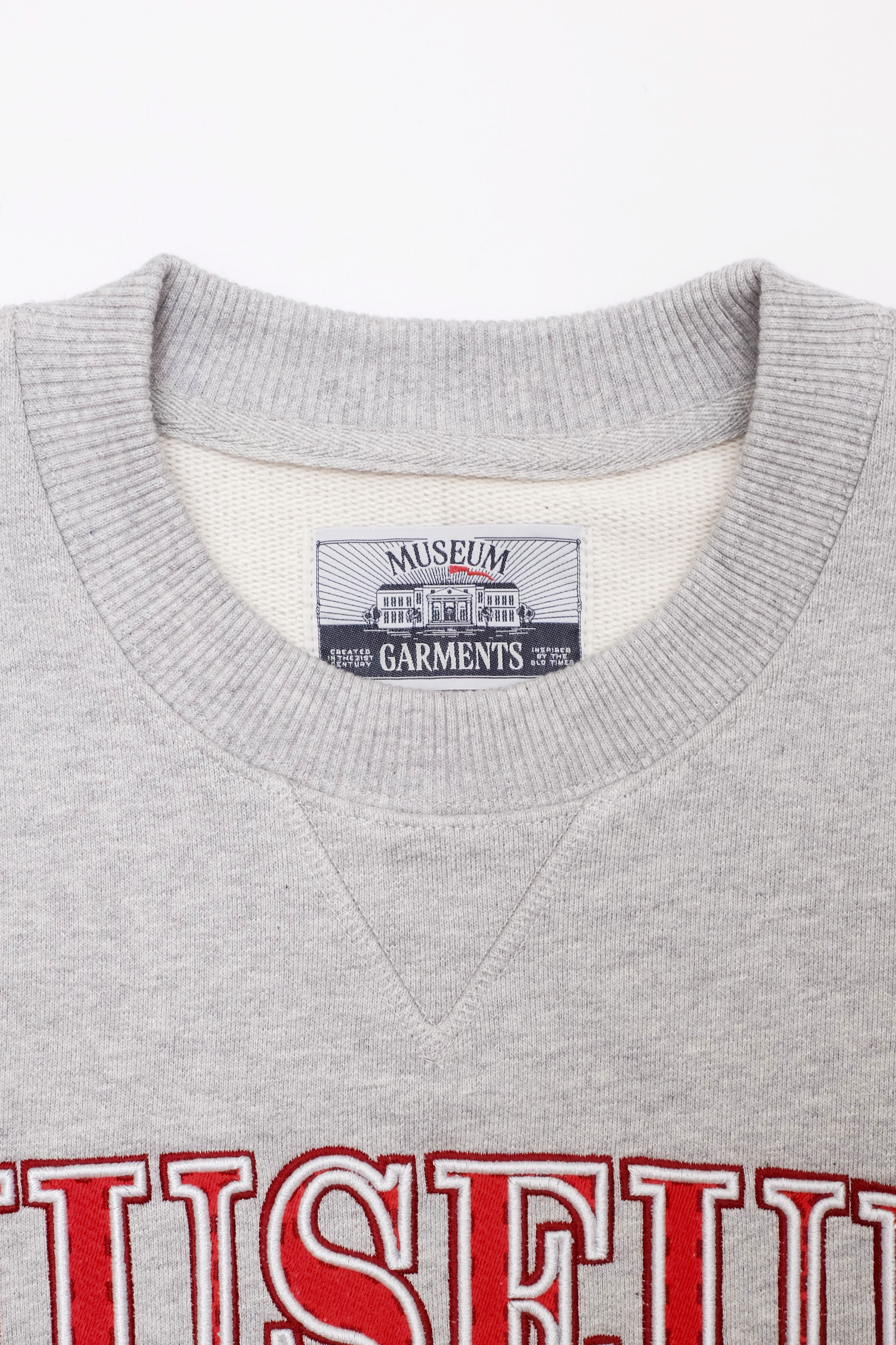 Heavyweight University Sweatshirt - Gris chiné