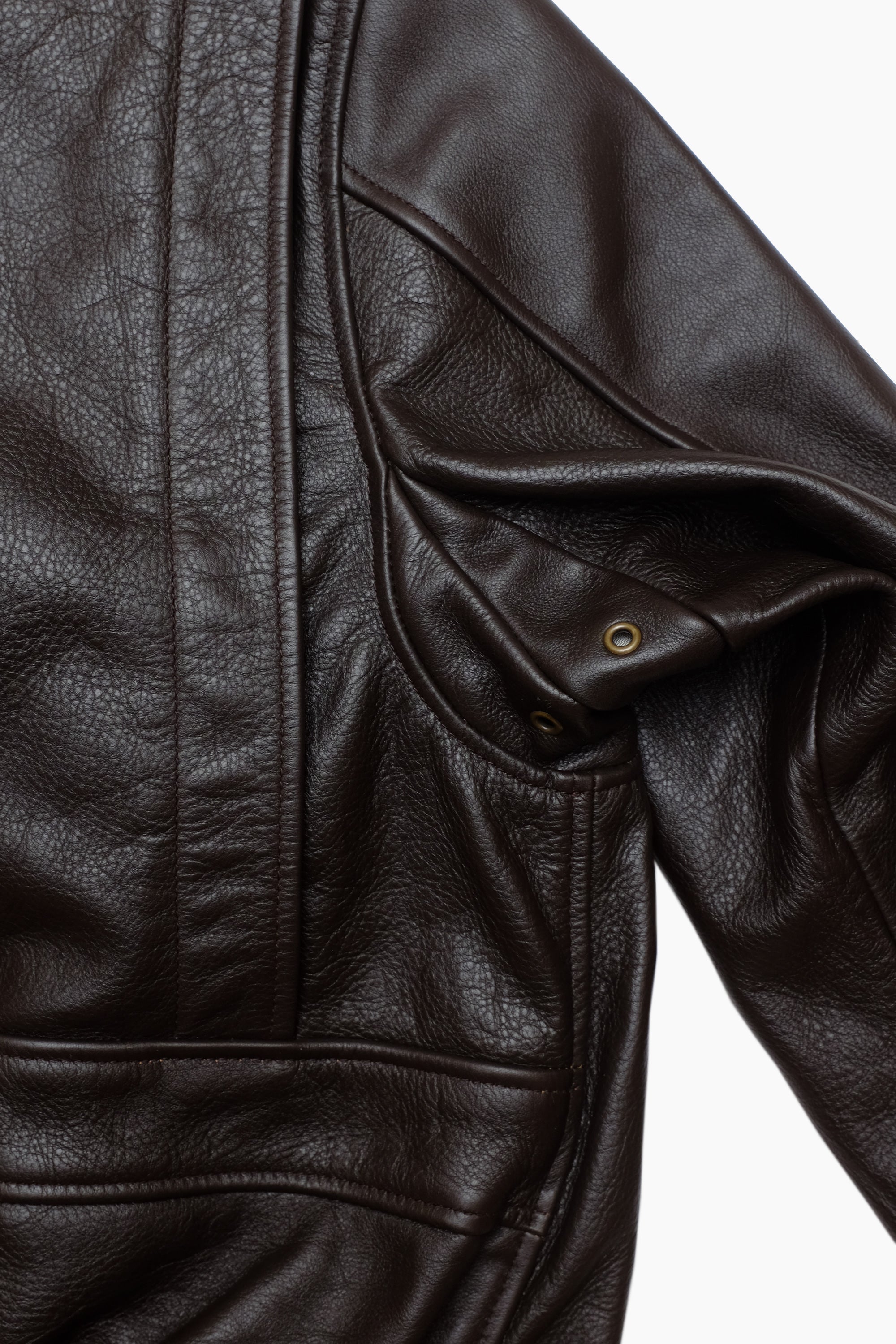 Flight Jacket - Leather - Brown