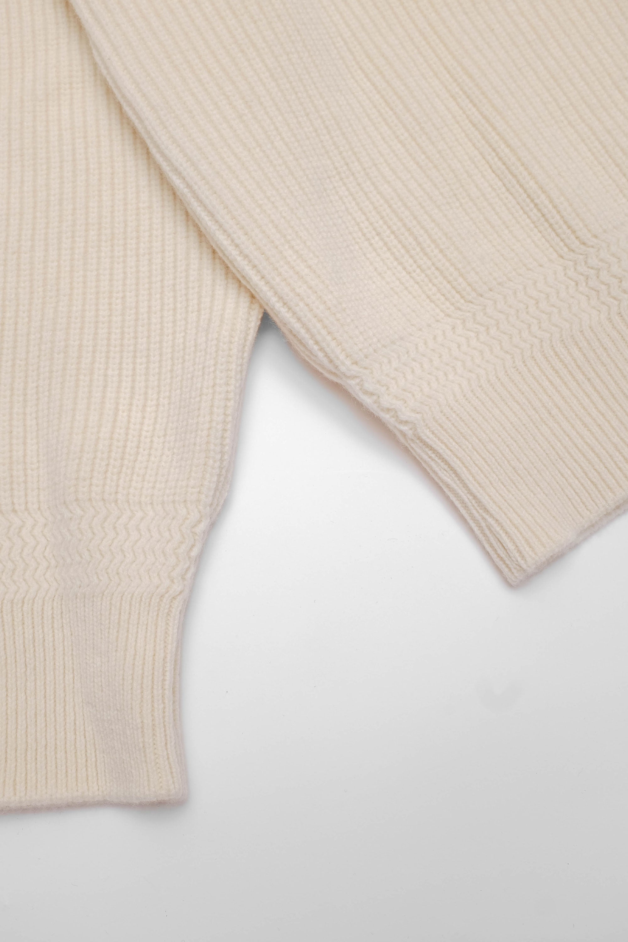 Lambswool Deck Sweater - Ecru